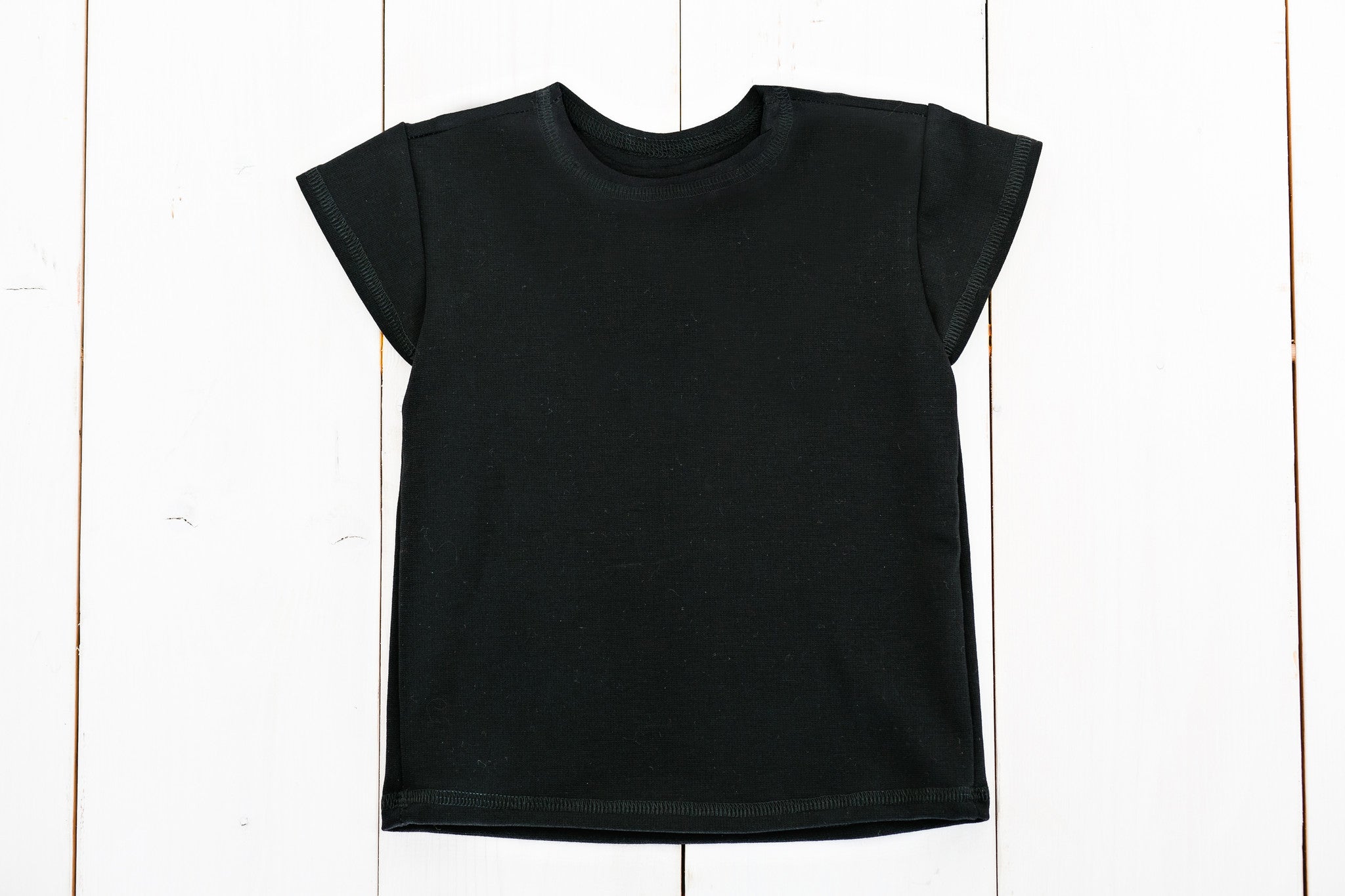 Black Short Sleeve T Shirt